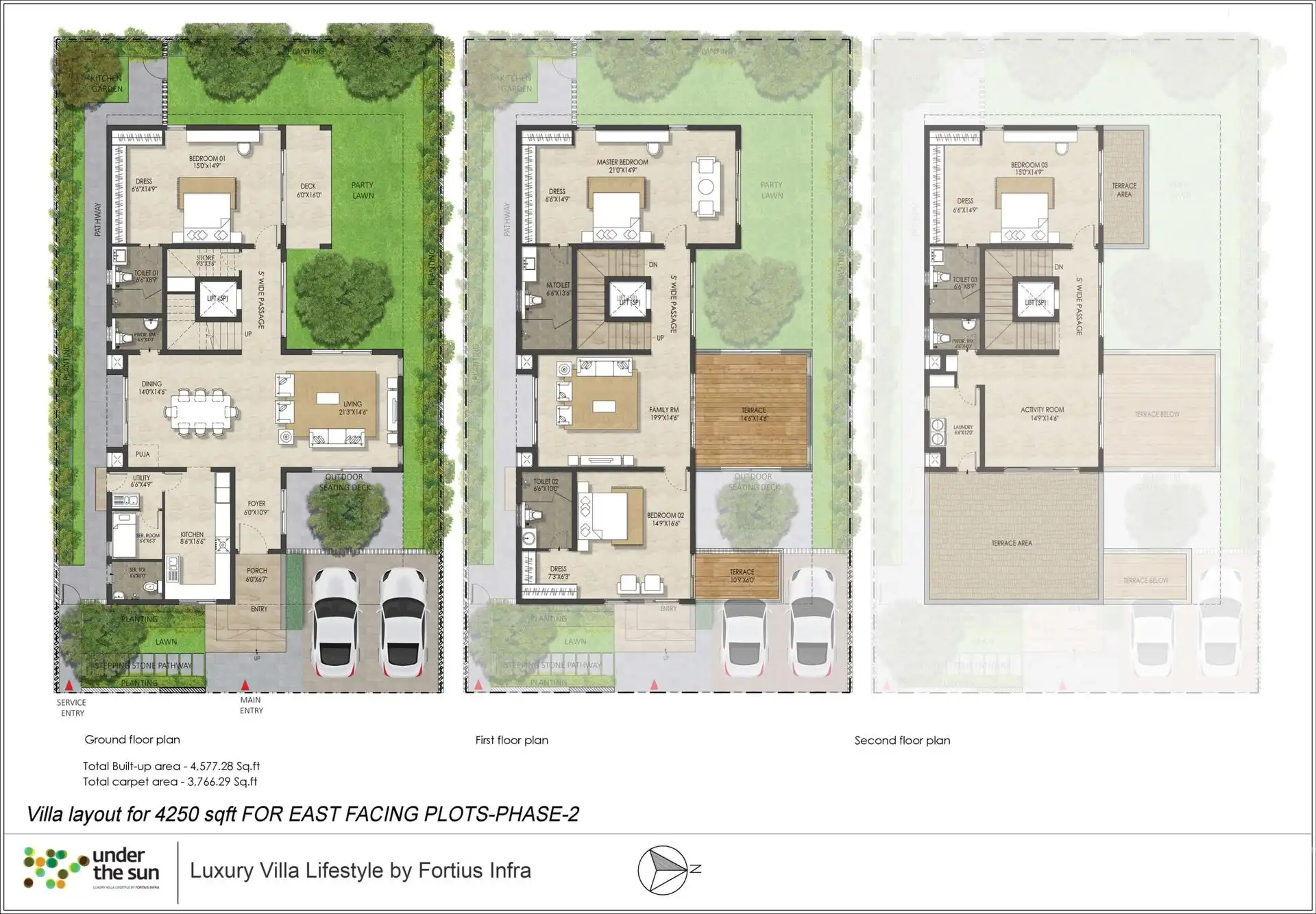 Floor plan Under The Sun 1