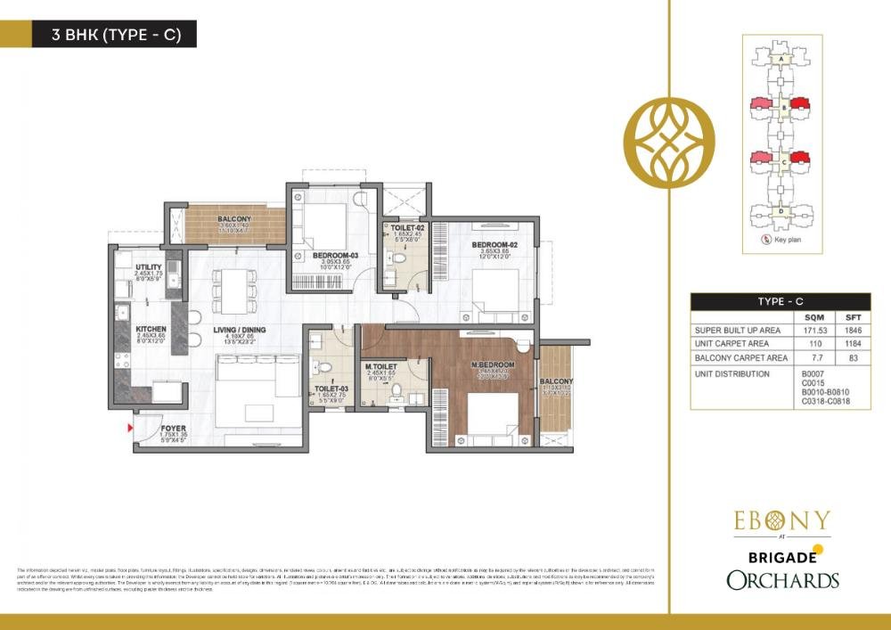 Ebony At Brigade Orchards Devanahalli Bangalore - applerealty