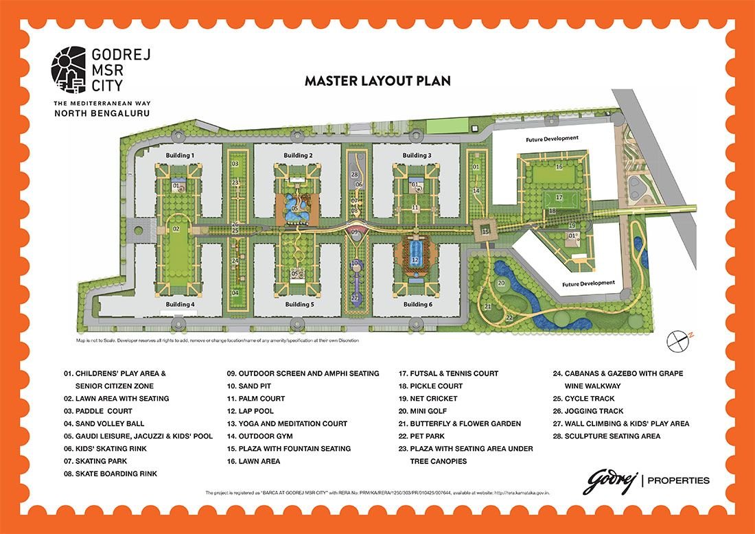 Master-Plan-New-Barca-in-Godrej-MSR-City-Shettigere